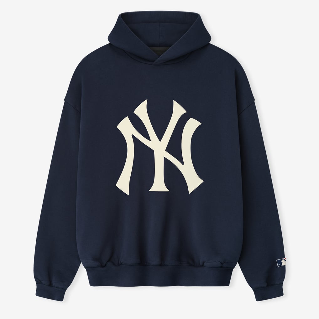Unisex New York Yankees Fear of God x MLB Navy Sport Hoodie