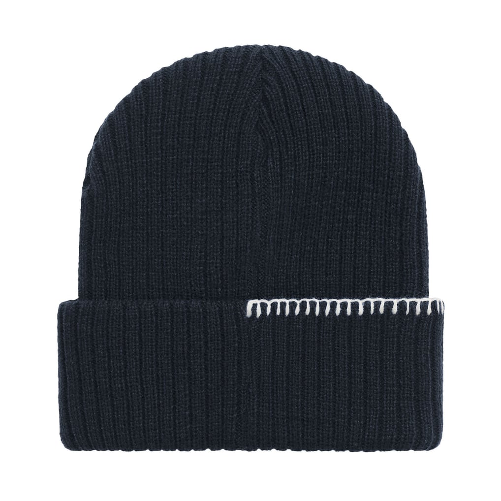 Unisex New York Yankees Madhappy Navy Rib Knit Beanie display picture 1