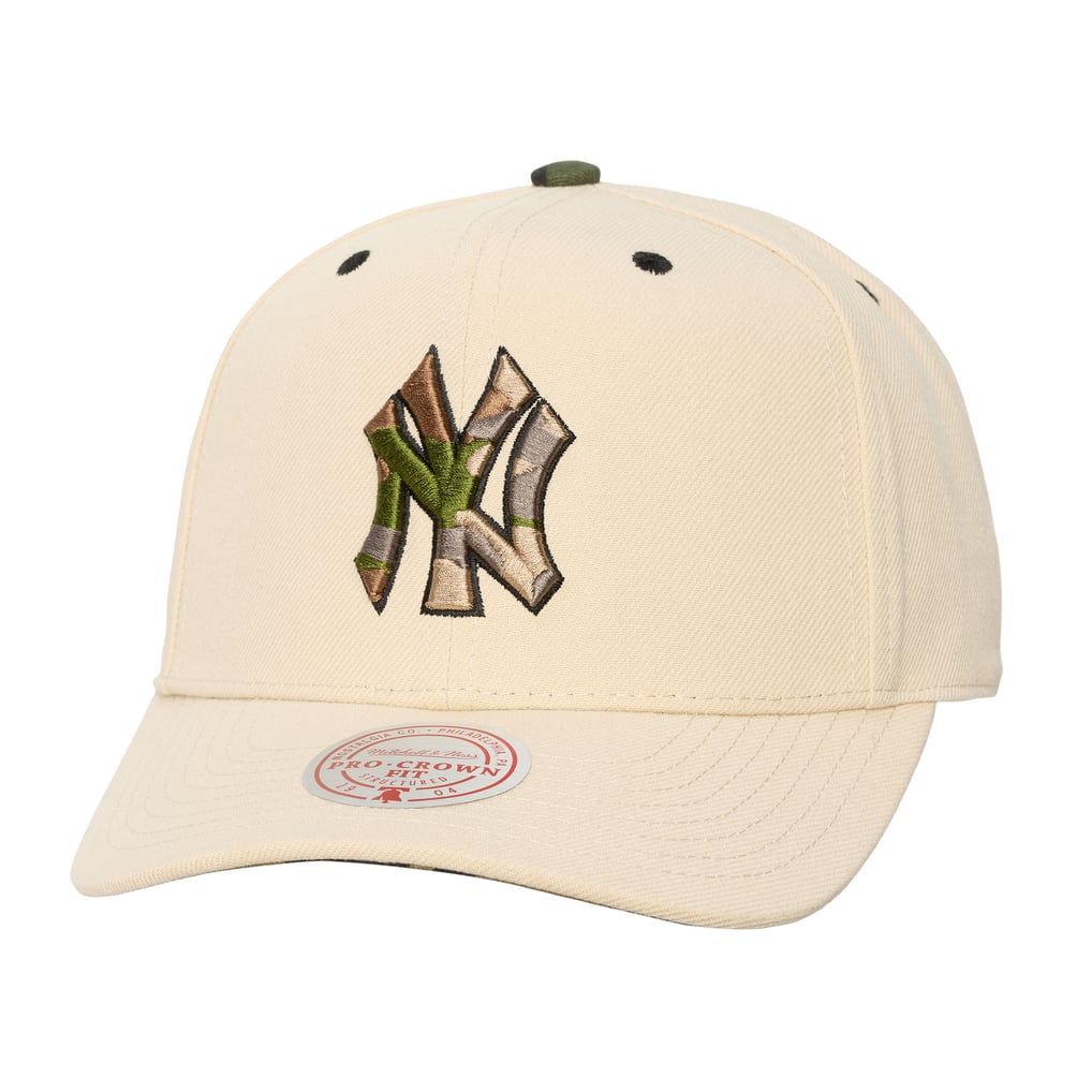 Beige \'New York\' Embroidered Baseball Cap WITHMOONS Cotton Baseball Cap New York Embroidery Adjustable  main image 2