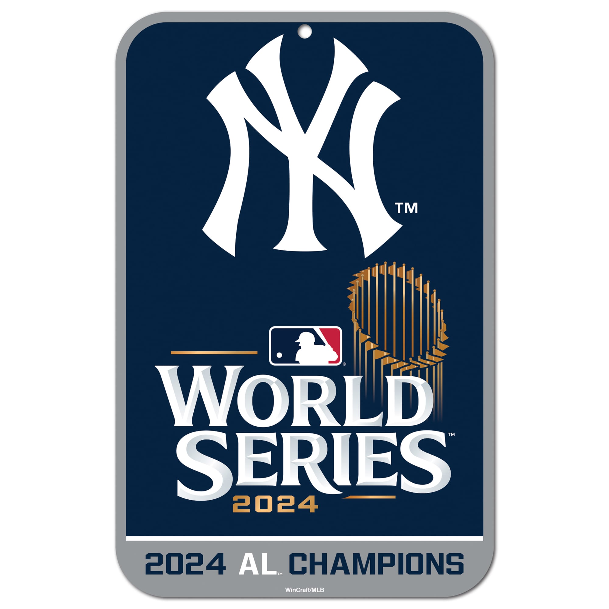 New York Yankees WinCraft 2024 American League Champions 11'' x 17 ...