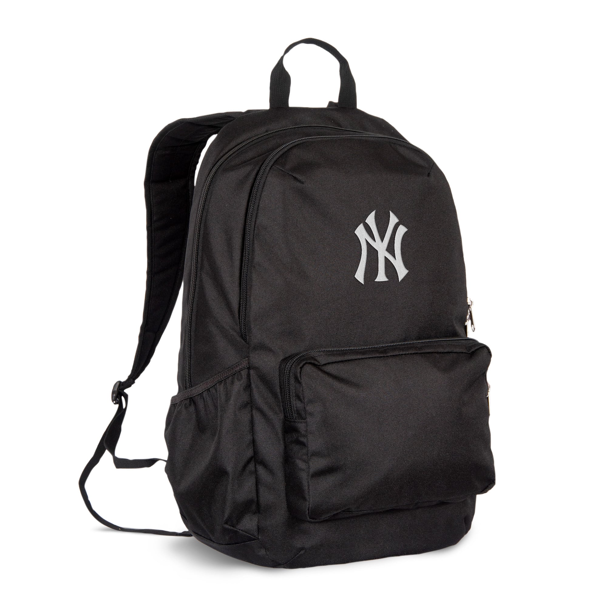 New York Yankees Black & Gray Woven Backpack MLB New York Yankees Mini Black Backpack | NEC EU main image 4