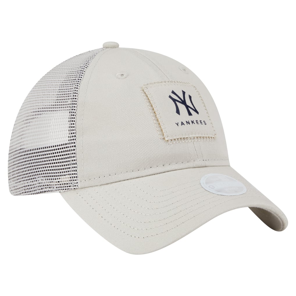 Casquette New Era 9FORTY MLB New York Yankees - Modèle Trucker Femme, Taille Ajustable, Maille Respirante, Visière Courbée