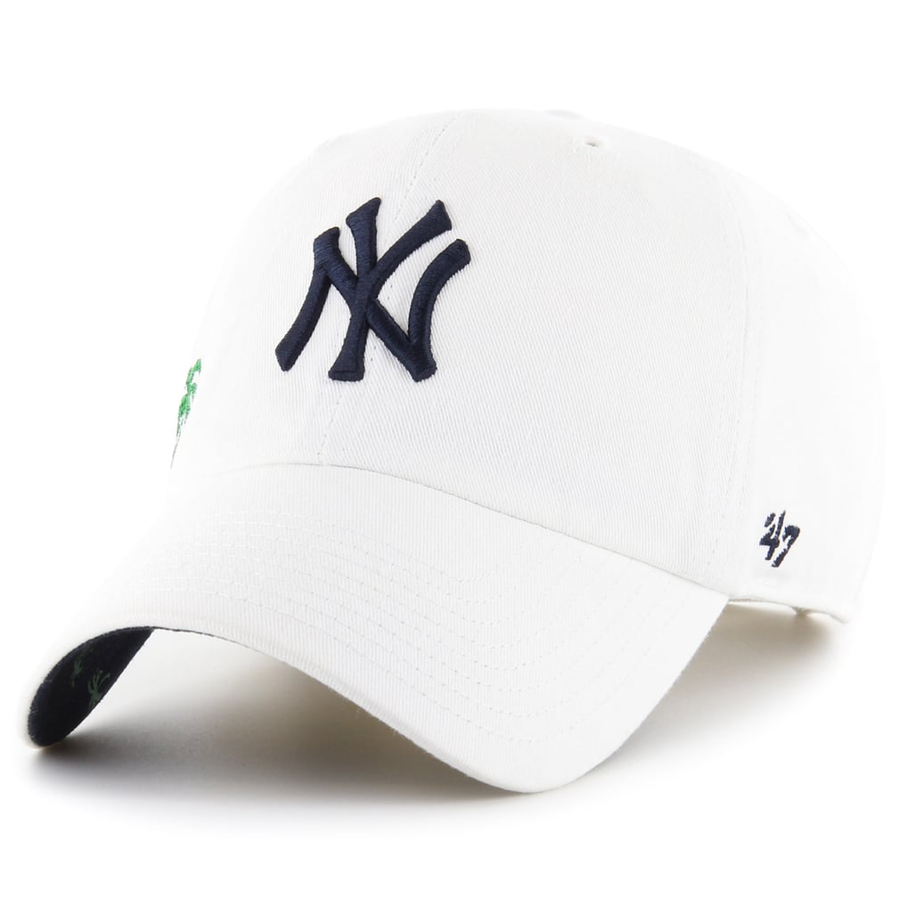 47 brand New York Yankees confetti icon apple baseball cap hat 47 Brand NY Yankees confetti clean up cap in navy multi | ASOS main image 2