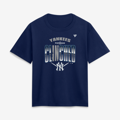 New York Yankees Fanatics Women's 2026 MLB Postseason Locker Room T-Shirt - Navy