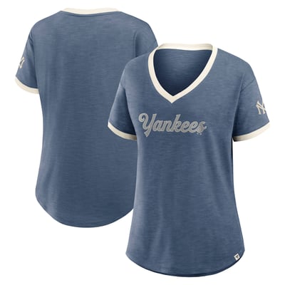T-shirt Femme 5th & Ocean New York Yankees Bling - Marine - Neuf Avec étiquettes (NWT)
