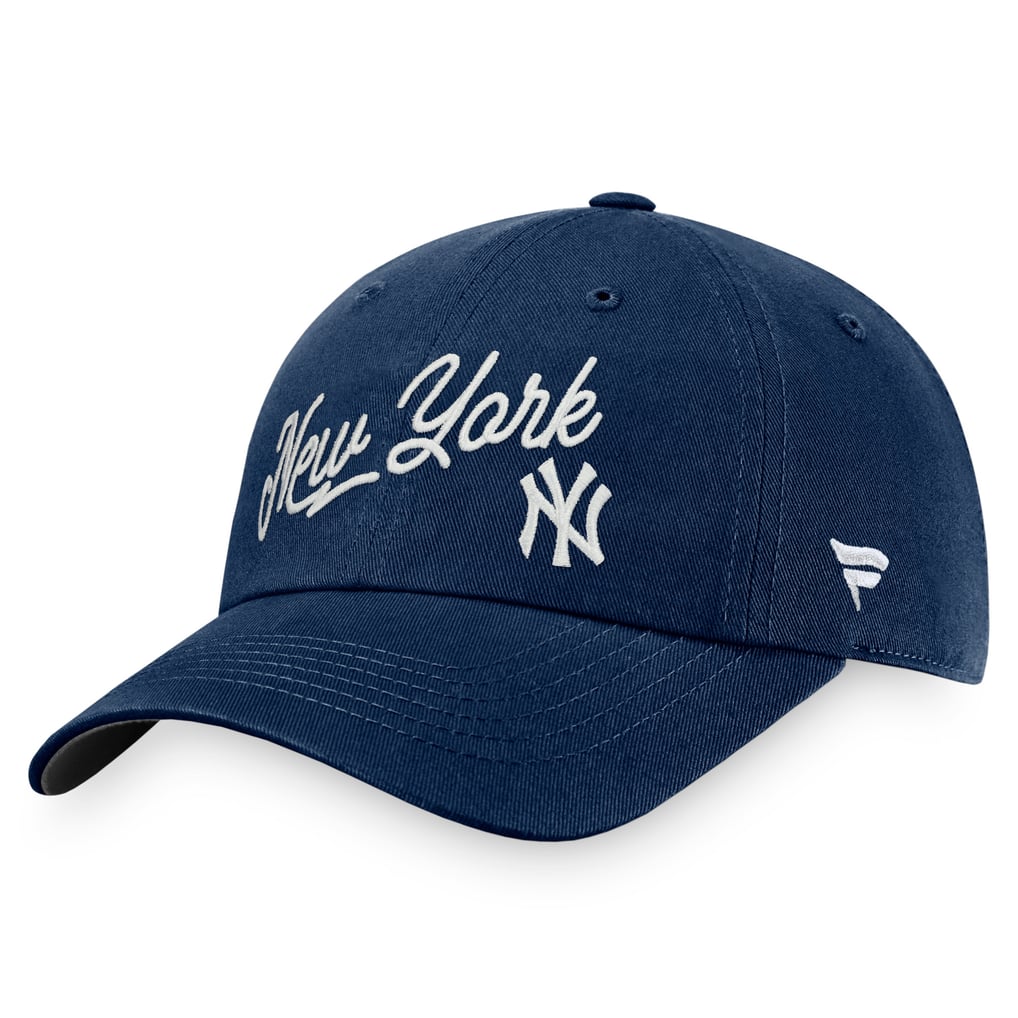 Women's New York Yankees Fanatics Navy Iconic Script Adjustable Hat