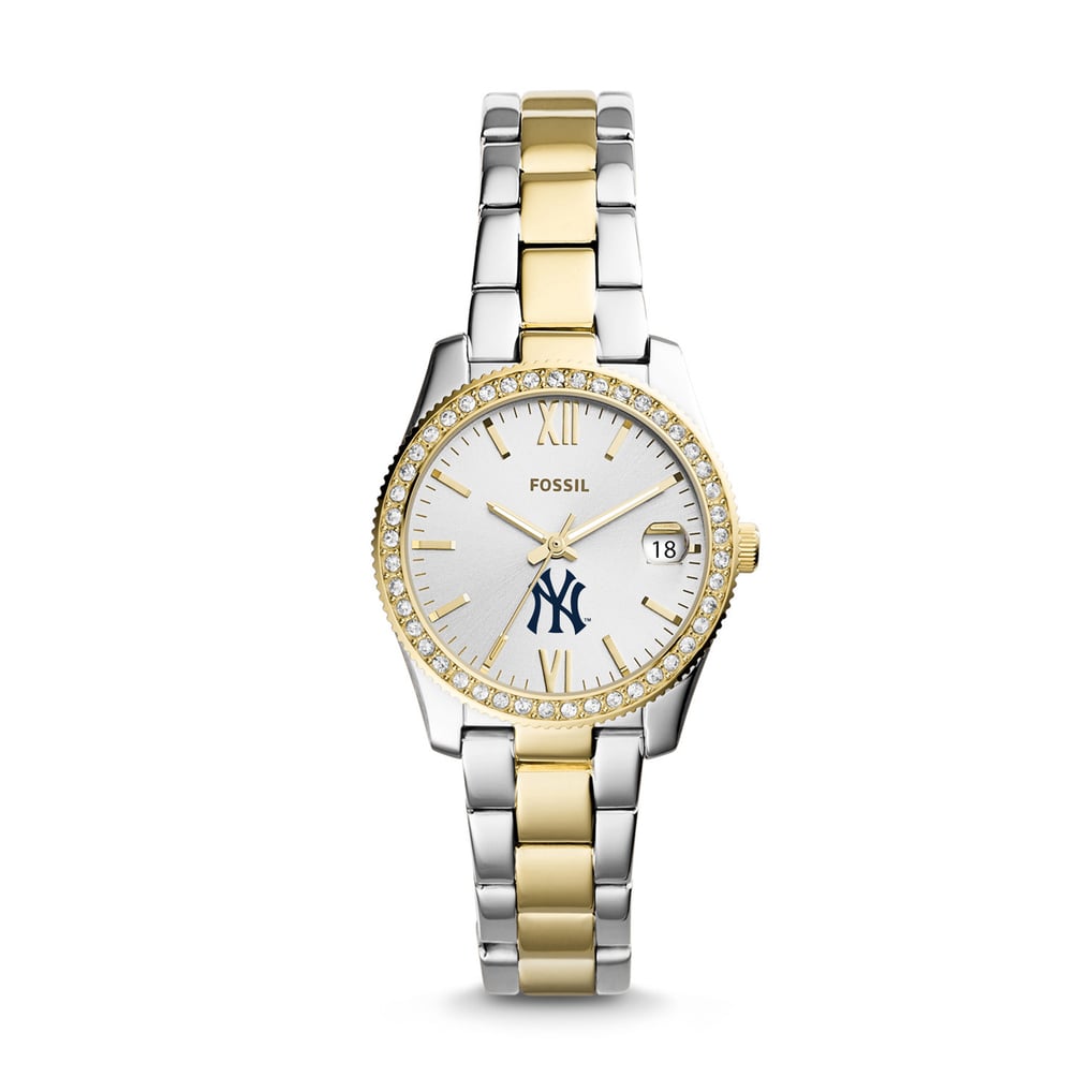 womens-fossil-silver-new-york-  display picture 3