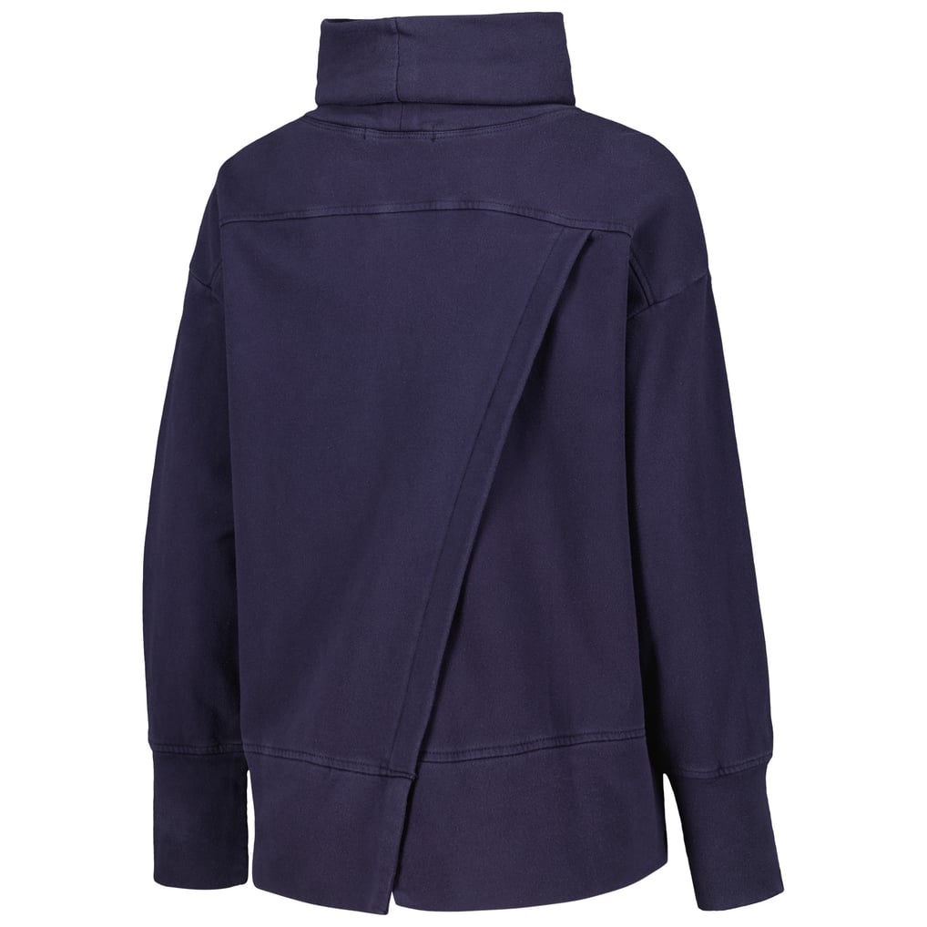 New York Yankees Levelwear Women's Sunset Farm Team Pullover Sweatshirt - Navy