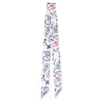  New York Yankees Montana West Women's Bandana Bag Scarf - White