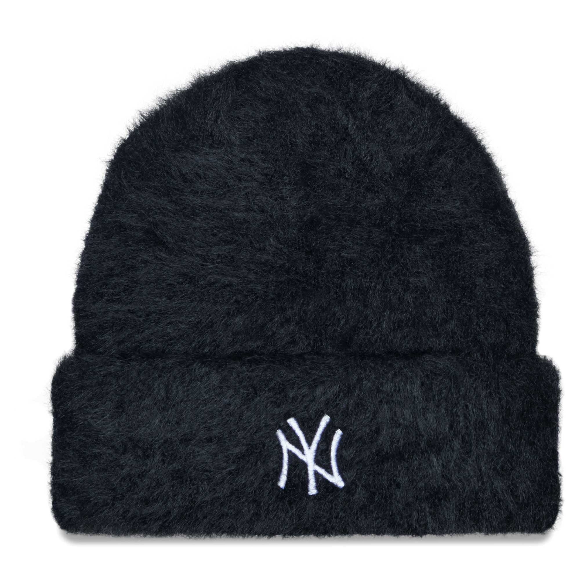 Bonnet En Laine Avec Logo NY Brodé - Style Côtelé, Revers Réglable - Couleur Greenport - Idéal Pour L'hiver, Look Streetwear - 3
