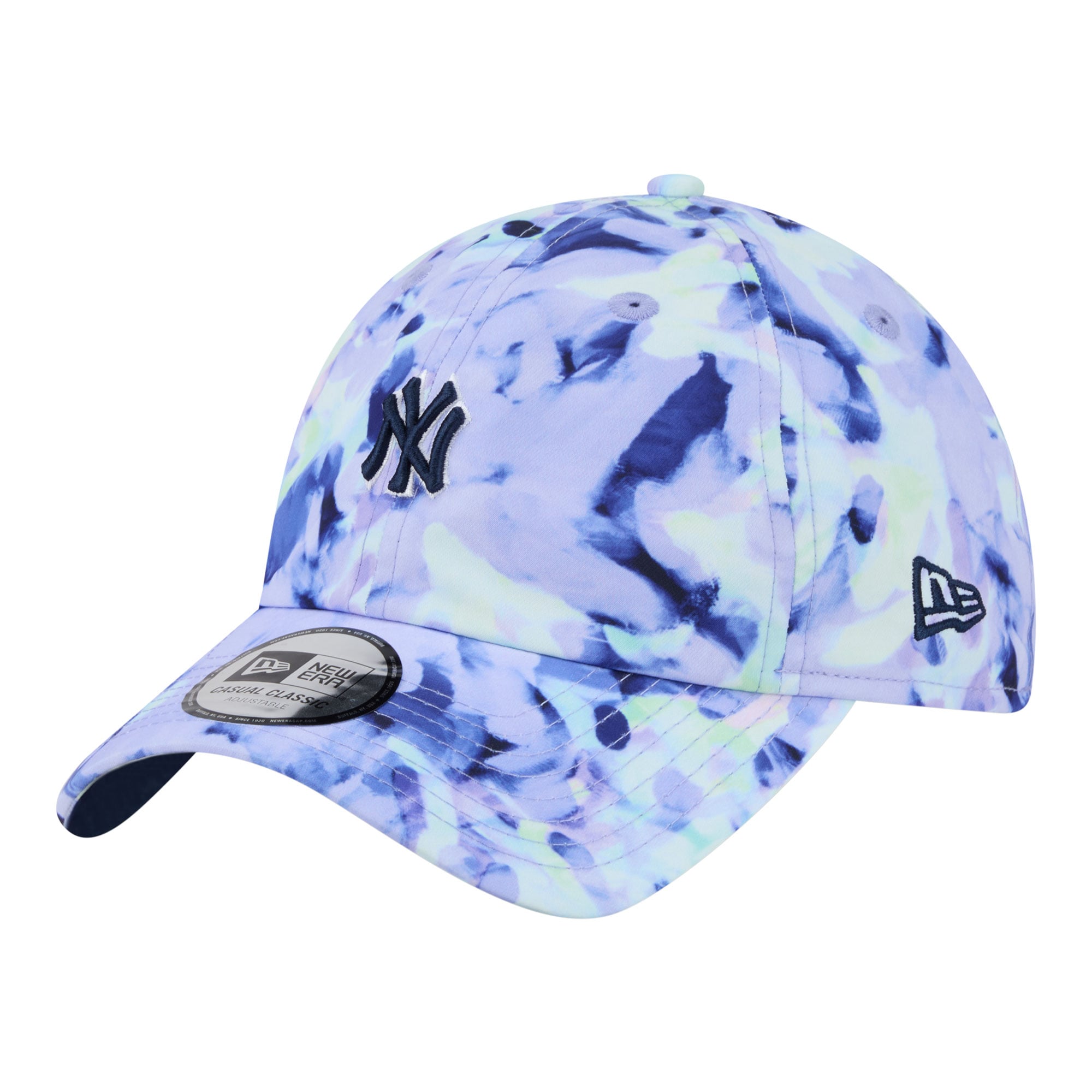 Women New York Yankees Hat Strapback New Era Blue Floral Denim Casual Classic Women main image 3