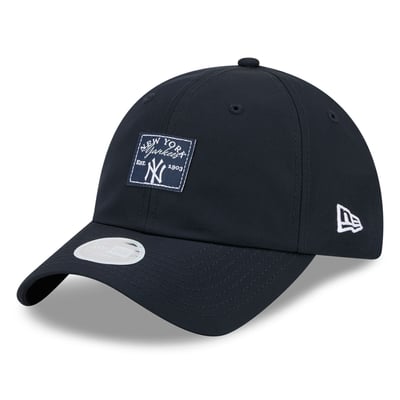  New York Yankees New Era Women's Patch Ponytail Adjustable Hat - Navy
