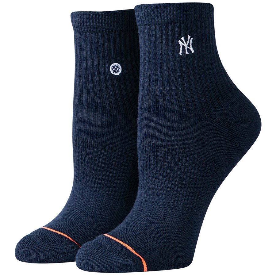 Women's New York Yankees Stance Lowrider Logo Quarter-Length Socks