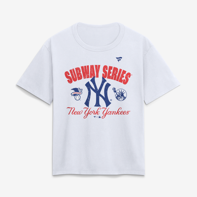 New York Yankees Women's Subway Series T-Shirt - White