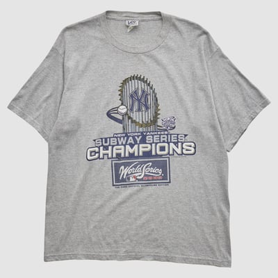 World Series Lee Apparel 2000 T-shirt - Heather Gray - 2XL by Fanatics Real Vintage