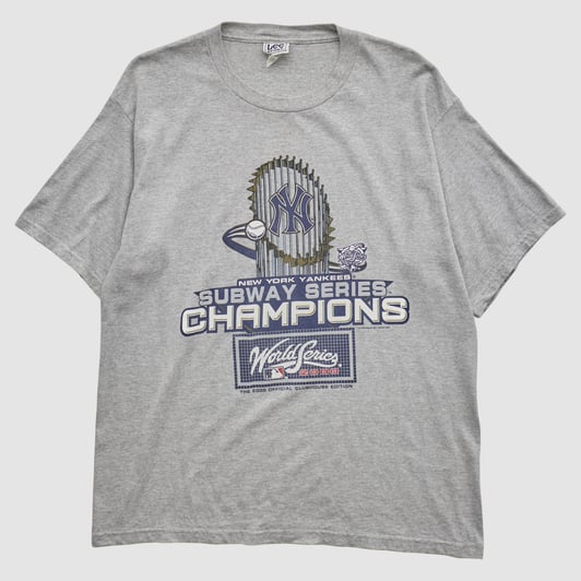 World Series Lee Apparel 2000 T-shirt - Heather Gray - 2XL by Fanatics Real Vintage