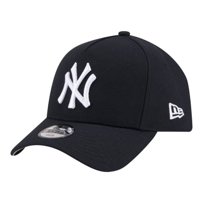 New York Yankees New Era Youth 9FORTY A-Frame Adjustable Hat - Navy