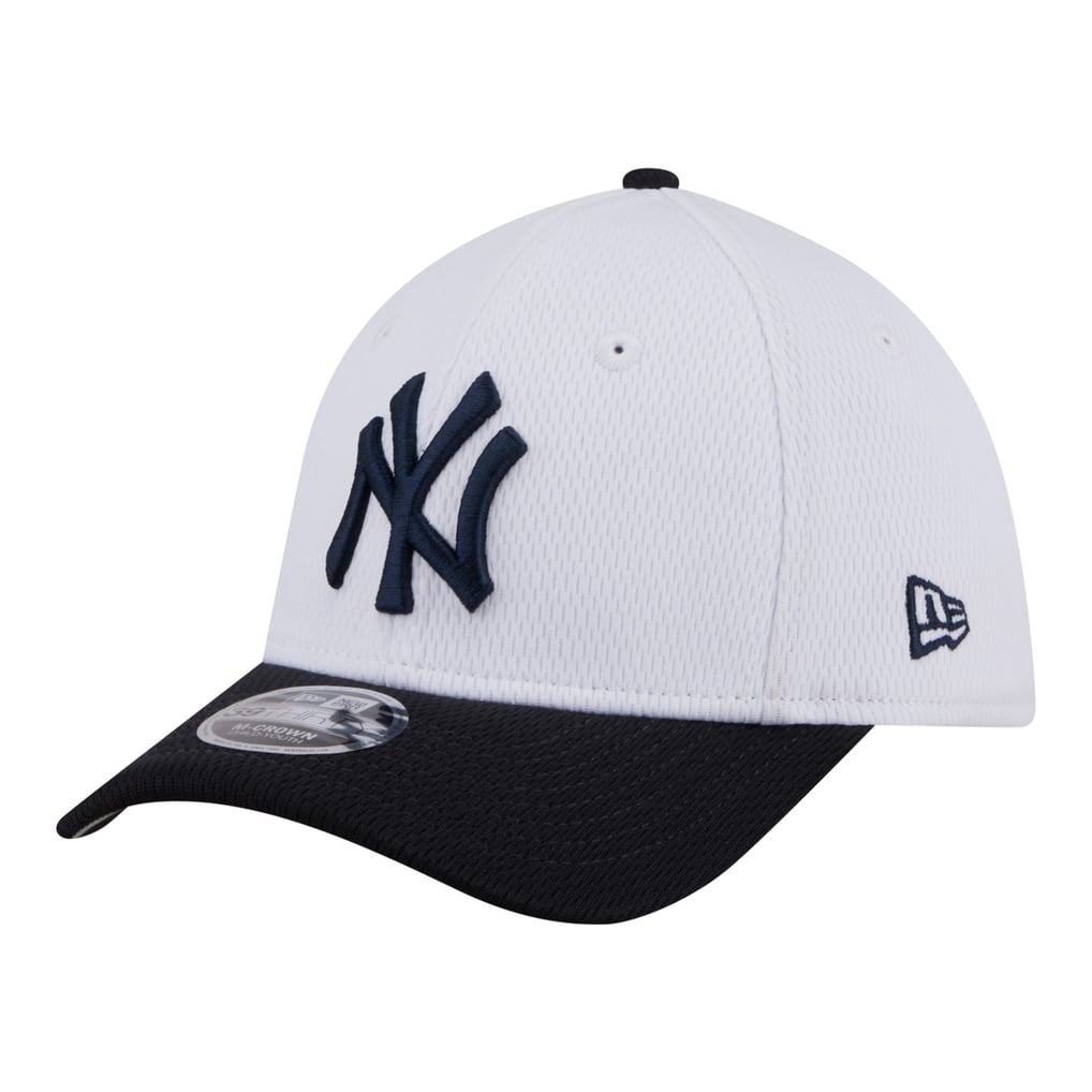 Youth New York Yankees New Era White/Navy Baseball 39THIRTY  display picture 1