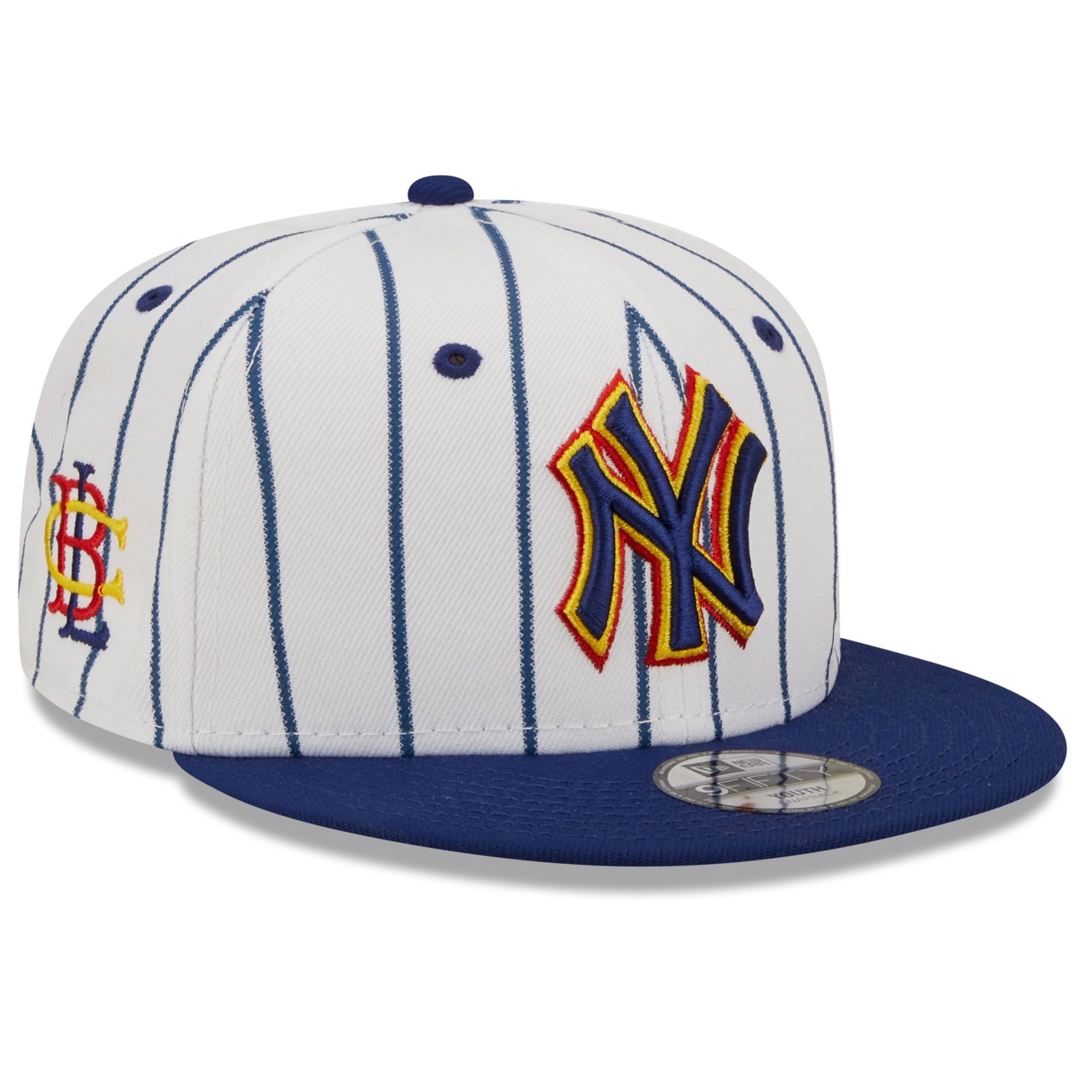 Youth New York Yankees New Era White/Navy MLB x Big League Chew