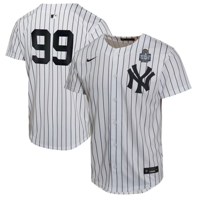 Aaron Judge New York Yankees Nike Youth 2024 World Series Home Game Player Jersey - White
