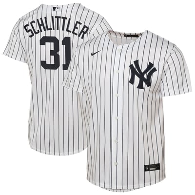 Cam Schlittler New York Yankees Nike Youth Home Replica Jersey - White