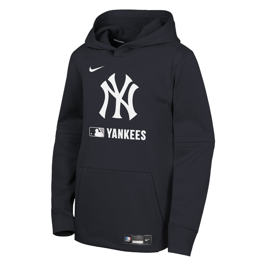 Youth New York Yankees Nike Navy Authentic Collection Therma-FIT Hoodie