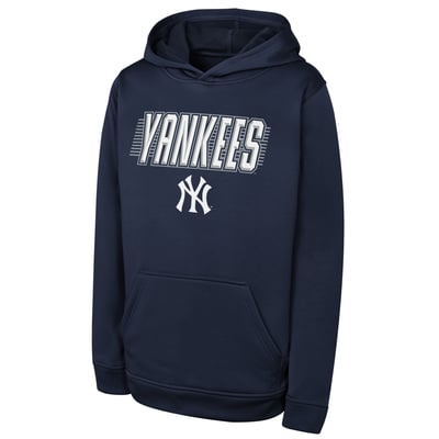 New York Yankees Outerstuff Youth Sack Party Performance Hoodie - Navy