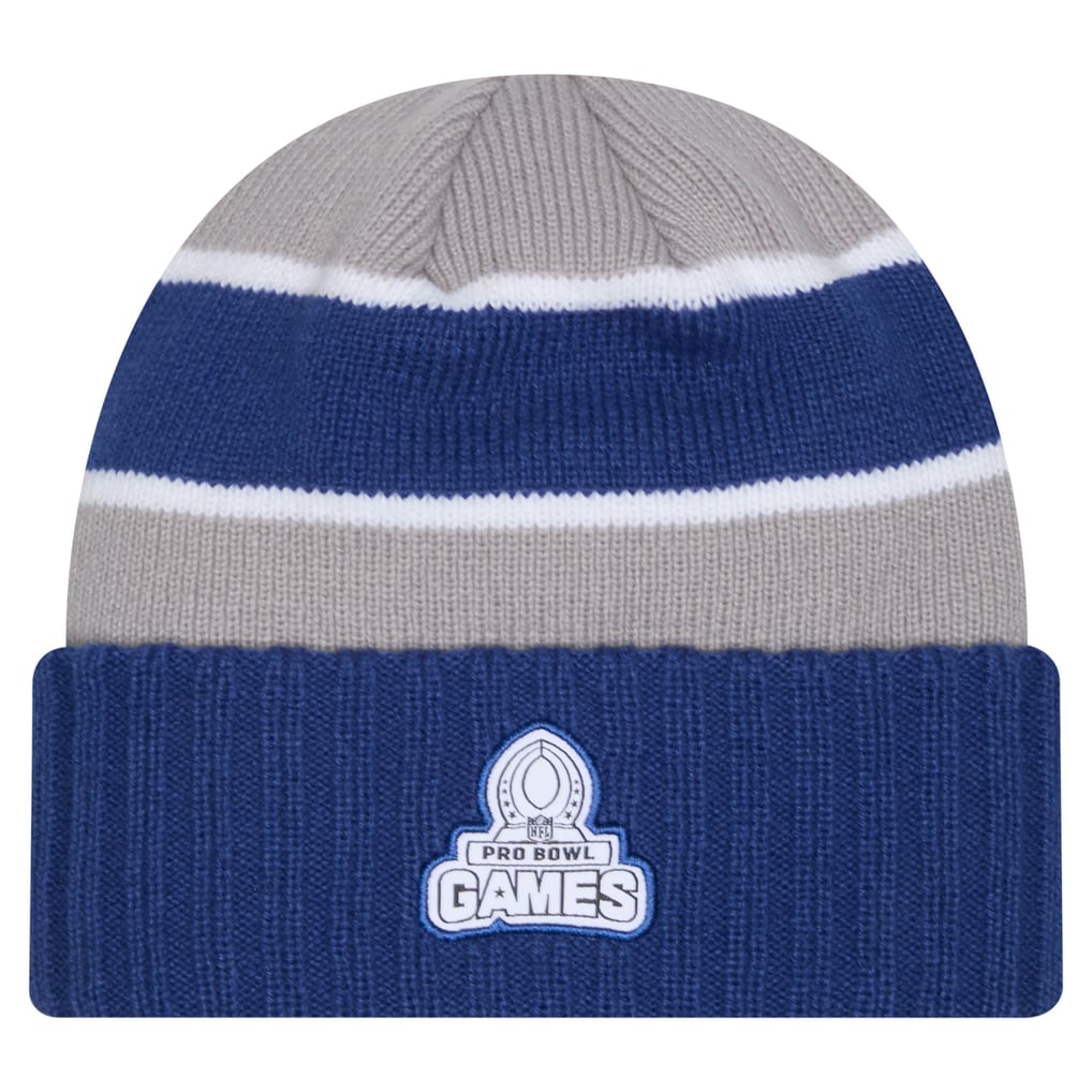 NFC New Era 2025 NFL Pro Bowl Cuffed Knit Hat - Blue