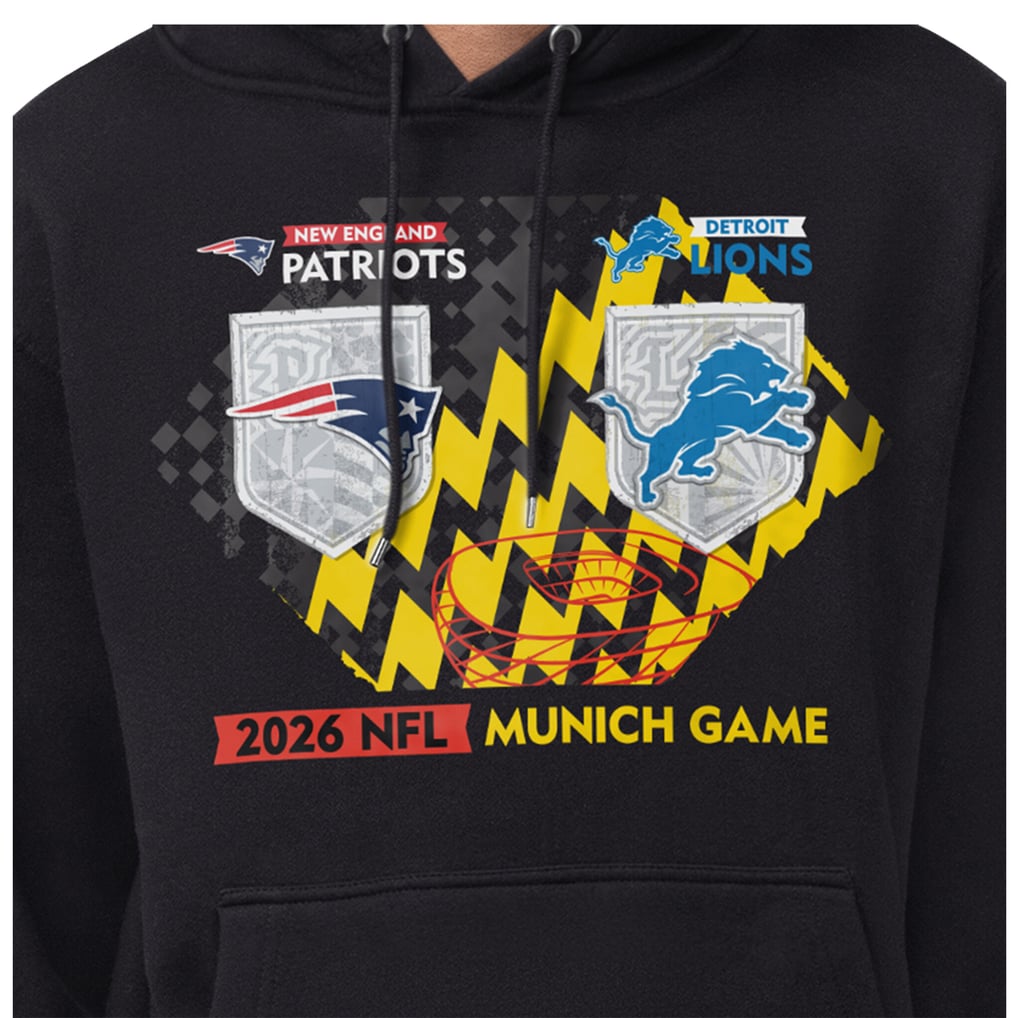 Men's Starter Black New England Patriots vs. Detroit Lions 2026 NFL ...
