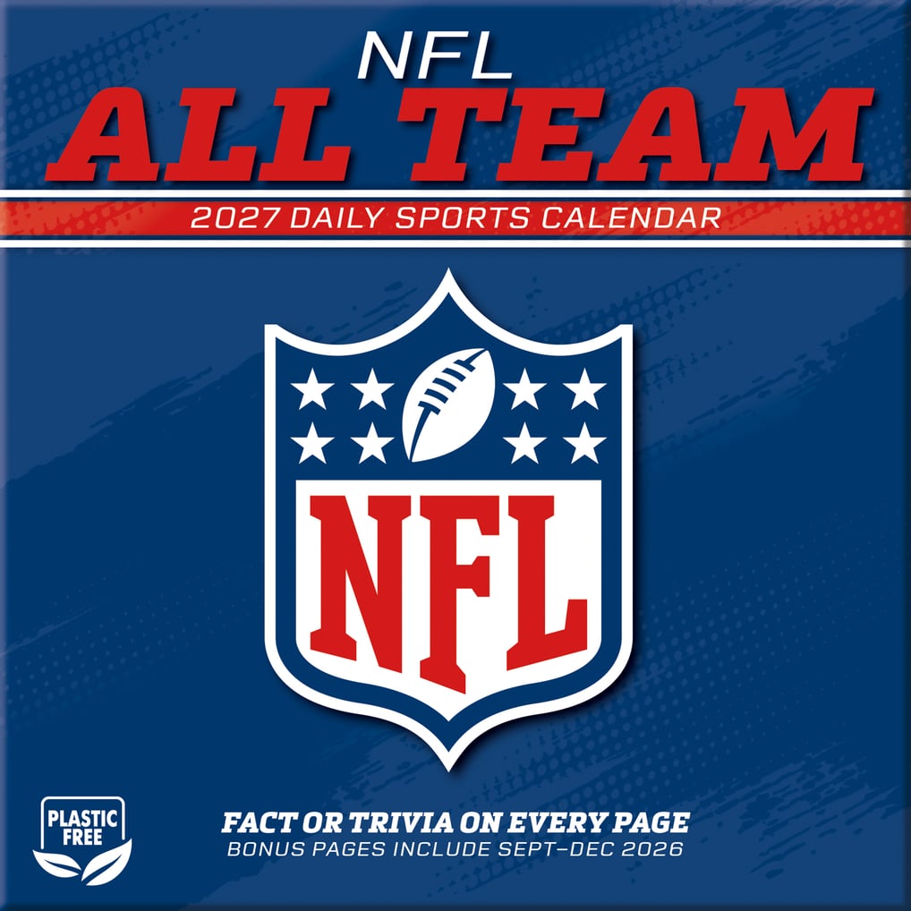 NFL Multi-Team 2027 Box Calendar