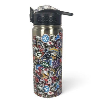 NFL Pegasus 26oz Stainless Steel ProFlip Water Bottle