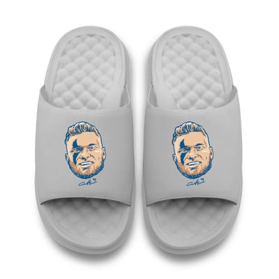 Aidan Hutchinson NFLPA ISlide x BreakingT  Swag Head Motive Slide Sandals