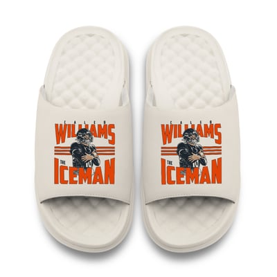 Caleb Williams NFLPA ISlide x BreakingT Ice Man Motive Slide Sandals - Cream