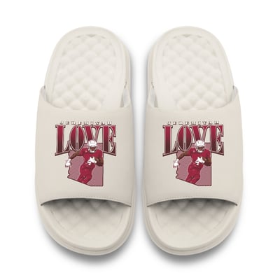 Jeremiyah Love NFLPA ISlide x BreakingT State Outline Motive Slide Sandals