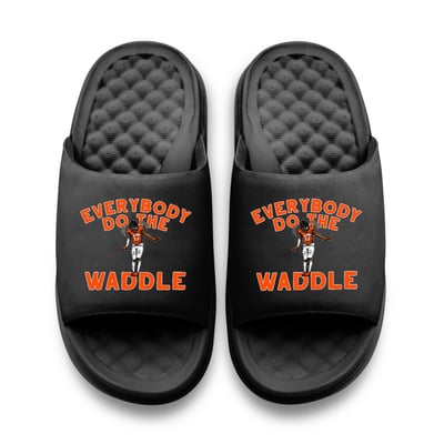 Jaylen Waddle NFLPA ISlide Unisex Everybody Do The Waddle Motive Slide Sandals
