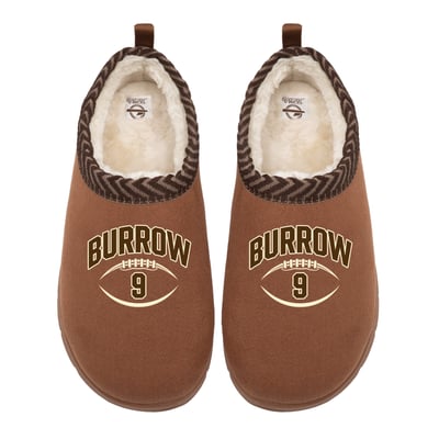 Joe Burrow NFLPA ISlide Unisex Name & Number Stack Mission Slippers