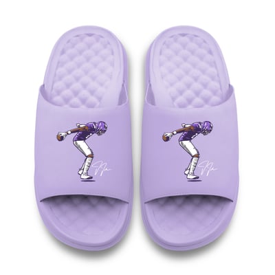 Justin Jefferson NFLPA ISlide Unisex Griddy Celebration Motive Slide Sandals