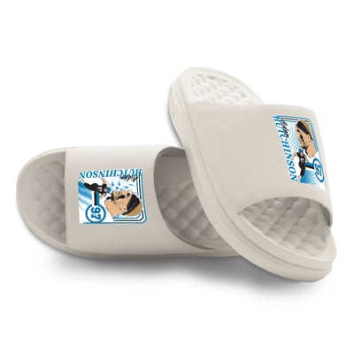 Aidan Hutchinson NFLPA ISlide x BreakingT Unisex Player Poster Motive Slide Sandals