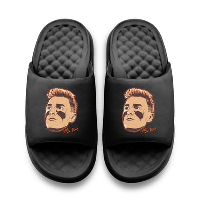 Bo Nix NFLPA ISlide x BreakingT Unisex Swag Head Motive Slide Sandals