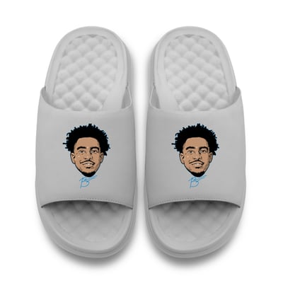 Bryce Young NFLPA ISlide x BreakingT Unisex Swag Head Motive Slide Sandals