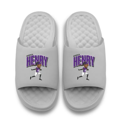 Derrick Henry NFLPA ISlide x BreakingT Unisex Player Caricature Motive Slide Sandals