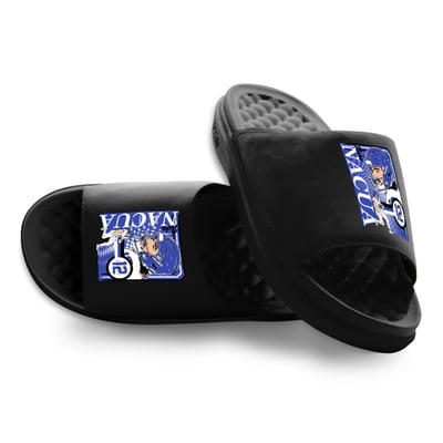 Puka Nacua NFLPA ISlide x BreakingT Unisex Player Poster Motive Slide Sandals
