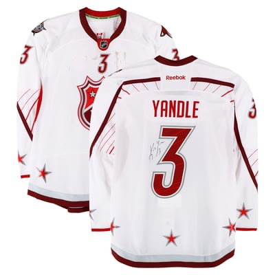 Keith Yandle Team Alfredsson Autographed Fanatics Authentic Game-Used #3 White Jersey from the 2012 NHL All-Star Game 