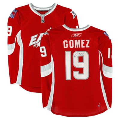 Scott Gomez Eastern Conference Autographed Fanatics Authentic Game-Used #19 Red Jersey from the 2008 NHL All-Star Game