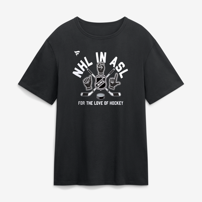 NHL For the Love of Hockey T-Shirt - Black
