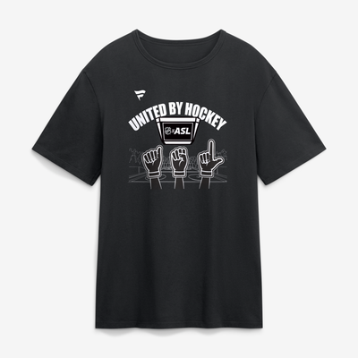 NHL United by Hockey T-Shirt - Black