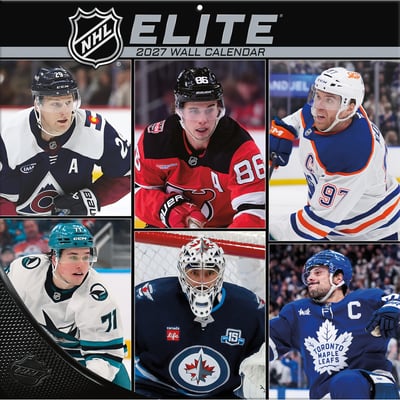NHL 12" x 12" 2027 Wall Calendar