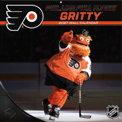 NHL Gritty 12" x 12" 2027 Wall Calendar
