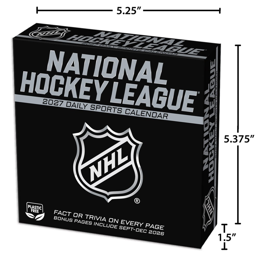 NHL Multi-Team 2027 Box Calendar
