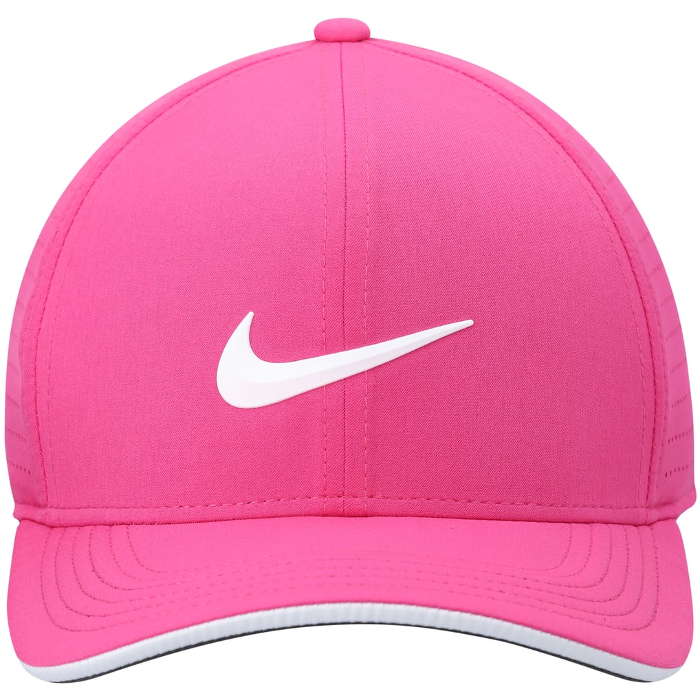 Make an offer * Nike AeroBill Classic99 pink hat Nike AeroBill Classic99 Golf Hat (Pink) | Golf Equipment  main image 2